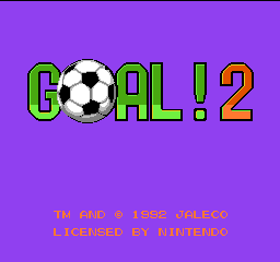Eric Cantona Football Challenge - Goal! 2 (Europe) Title Screen